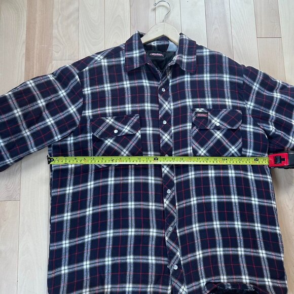 Vintage Dickies Flannel Shirt Winter Jacket - Picture 6 of 8